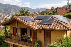 Instalar paneles solares en casa en Colombia: guía práctica para ahorrar con energía solar residencial